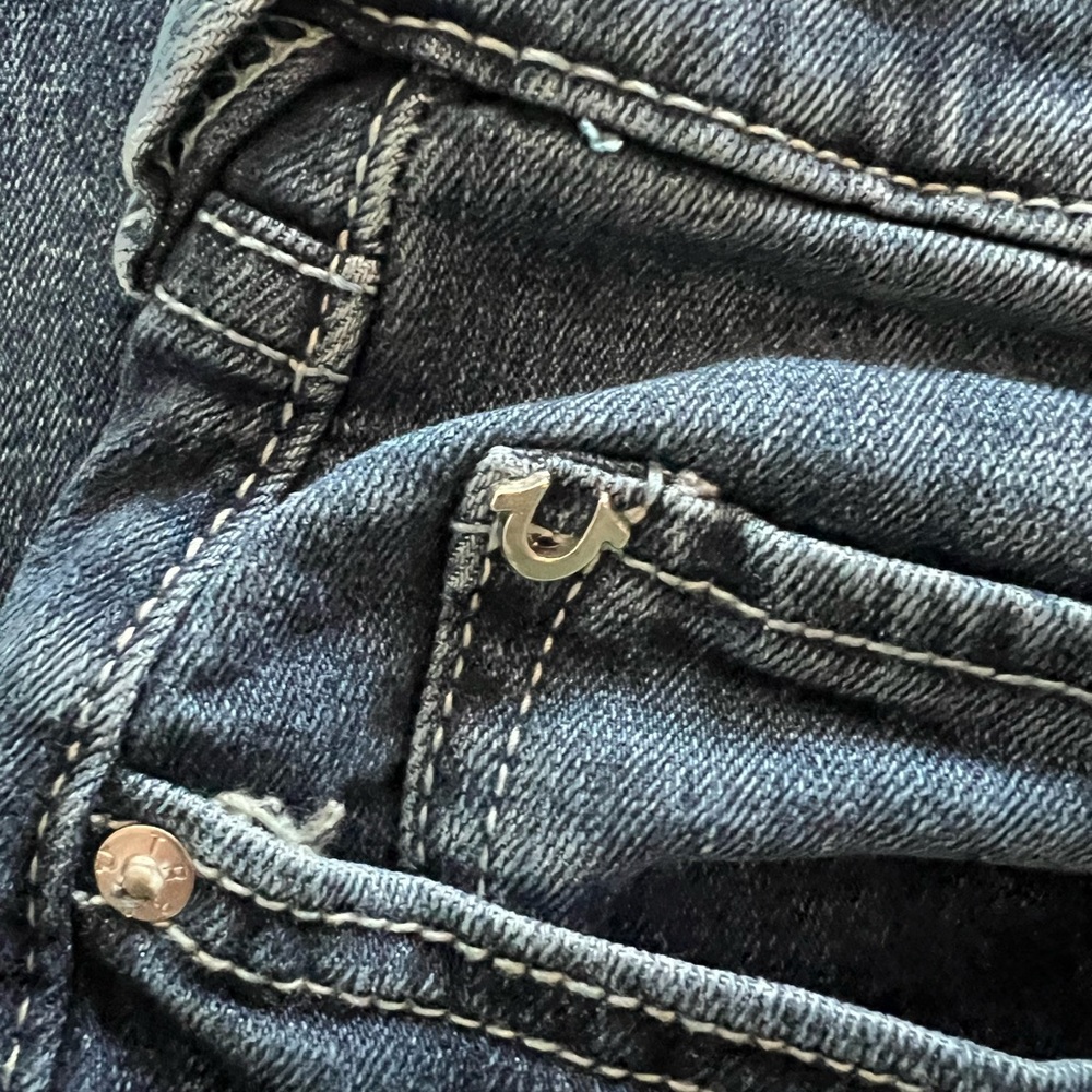 True Religion 36 Rocco Relaxed Skinny Jeans - Picture 7 of 16